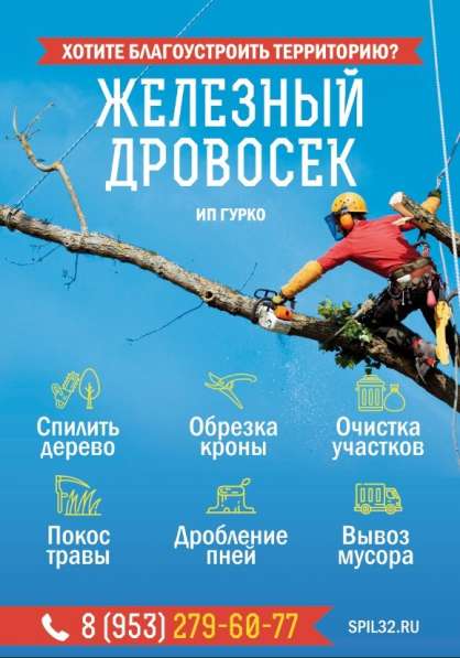 СПИЛИТЬ ДЕРЕВО в Брянске !