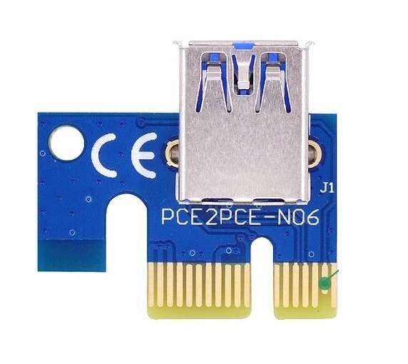 РАЙЗеР (RISER) PCI-E 1x-16x 60см ver006 + БЕСПЛаТНЫЙ ПОДаРОК в Красноярске фото 8