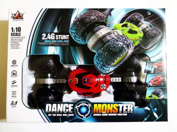 Машинка перевёртыш Dance Monster в фото 14