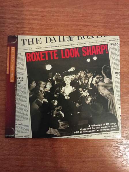 Roxette Look sharp CD 1988/2009 в Санкт-Петербурге