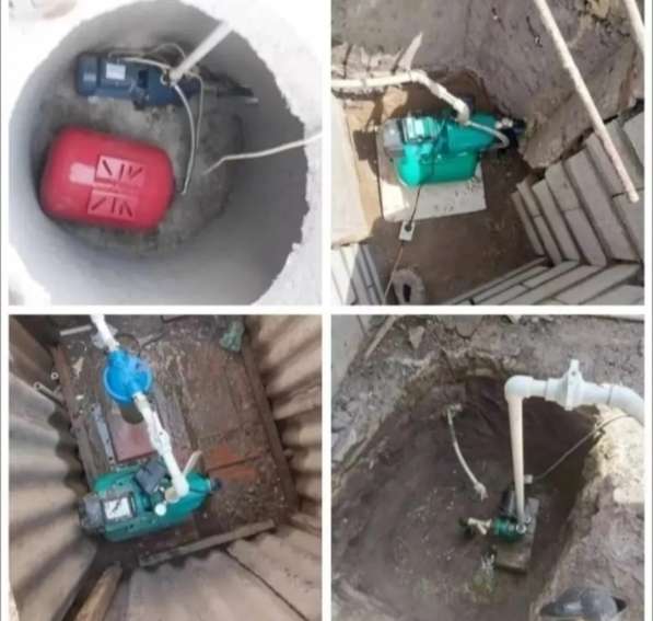 УСТАНОВКА НАСОСОВ МОНТАЖ И ЗАМЕНА СКВАЖИН в фото 4