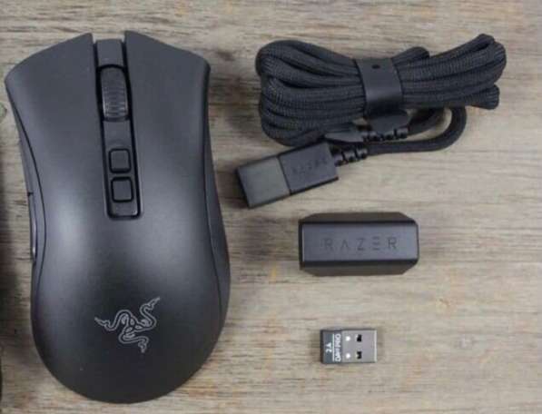 Мышь беспроводная/проводная Razer DeathAdder V2 pro