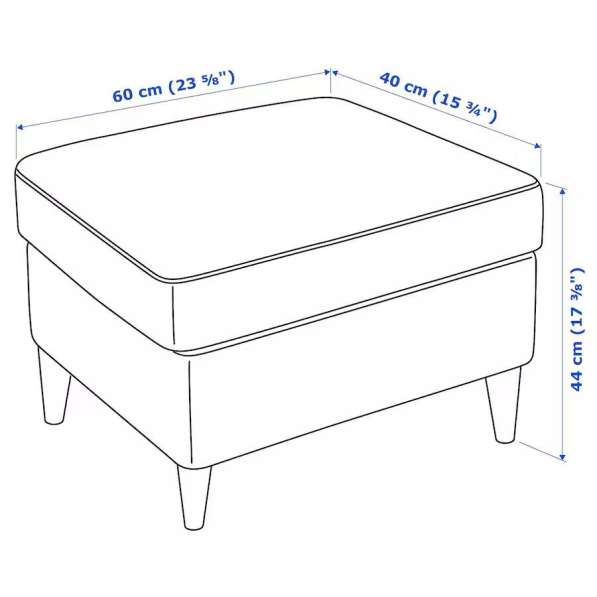 Продаю кресло IKEA STRANDMON с пуфиком