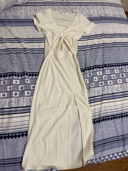 Платье, в рубчик, летнее