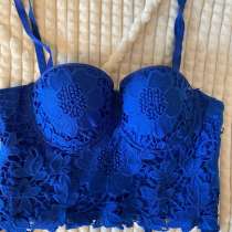 Кружевной топ на брительках, в Москве