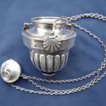 Старинная серебряная лампада. Ампир. спб., 1832 г, в Санкт-Петербурге