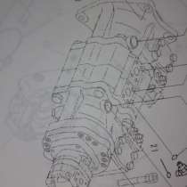 Насос Komatsu PC 1250 экскаватор Коматсу, в Москве