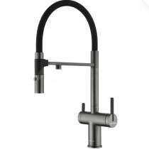 Смеситель для кухни GRAVITY, вороненая сталь, Gr213888-GM, P, в г.Краснодар