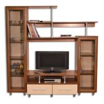 Стенка "Олимп" орех Евромебель, в Кемерове