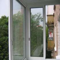 Раздвижные алюминиевые окна на балкон. Без предоплаты, в Долгопрудном