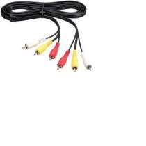 Кабель 3 RCA (тюльпан) - 3 RCA (тюльпан), в Перми