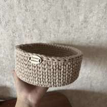 Вязаные корзинки, в Абакане