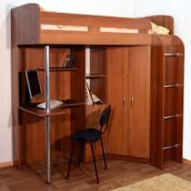 КРОВАТЬ-ЧЕРДАК &ldquo;ЭЛЬБРУС&rdquo; 1X3 ОРЕХ, в Челябинске