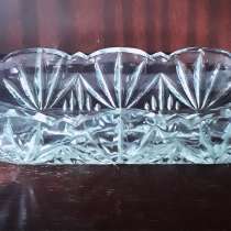 Ладья хрустальная, винтaж врeмен ССCР, в Кемерове