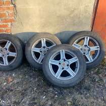 Литые диски r15 с резиной (лето), в Прокопьевске