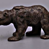 Медведь из бронзы, конец 19, нач. 20 век, в Москве