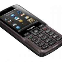 Новый Philips Xenium X2300 Dark(оригинал,3-сим, комплект), в Москве