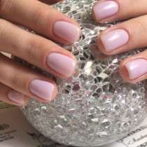 Маникюр, покрытие гель лаком, в Омске