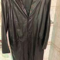 Мужское кожаное польто, в Москве