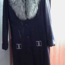Продам норковое кожанное пальто, в Тюмени
