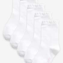Носки белые(короткие, длинные), в Лобне