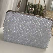 Сумка из бусин с фермуаром ручная работа, в Ижевске