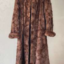Шуба норковая новая, длина 135см размер 50-52-54, в Краснодаре