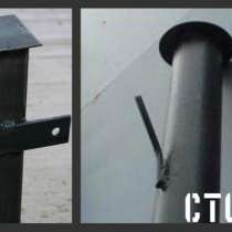 Крепкие столбы, сетка рабица, ворота и калитки, в Городце