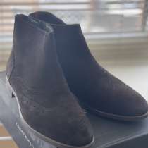 Замшевые коричневые ботинкиTommy Hilfiger, в Москве