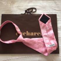 CACHAREL розовый галстук в подарочной упаковке, в Москве