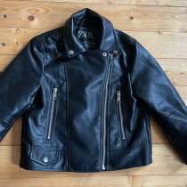 Детская кожаная куртка косуха Zara 120, в Раменское
