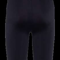 Велосипедки гимнастические до колена, полиамид, черные, р. 44-50, в Сочи