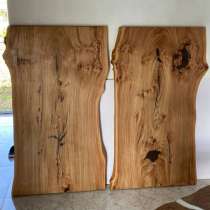 Два стола из карагача с живыми краями, в Тюмени