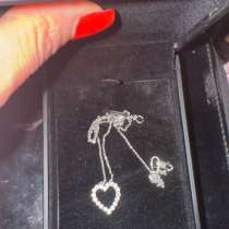 Сердце кулон бриллианты, в Москве