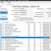 Жесткий диск 2 ТБ samsung, в Санкт-Петербурге