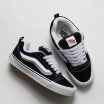 Кроссовки VANS KNU SKOOL BLACK WHITE, в Москве