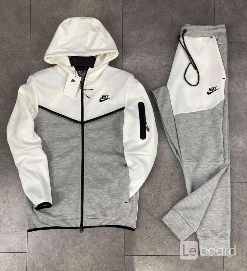 Nike Tech Fleece костюм серый